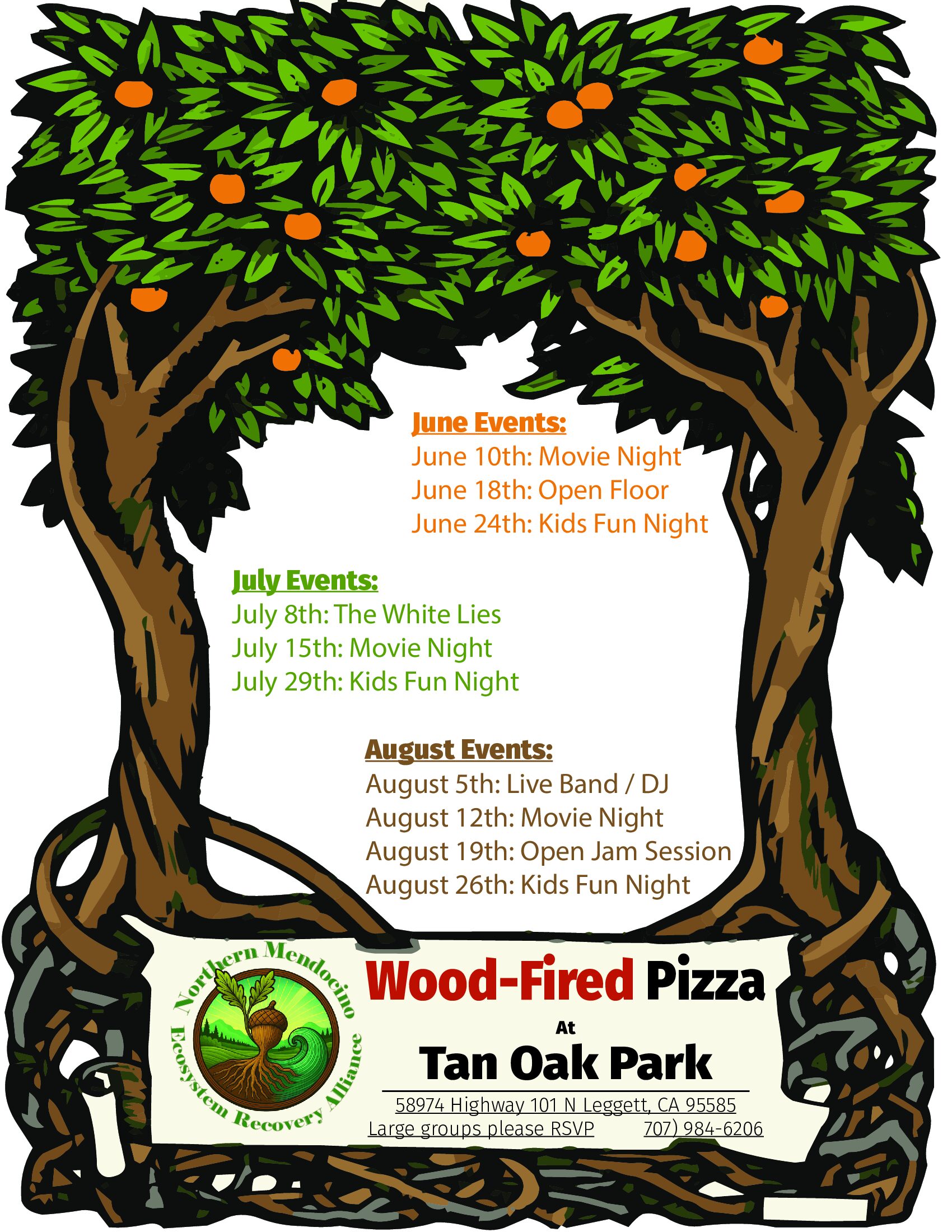 Join NMERA’s Summer Pizza Fundraiser in Mendocino